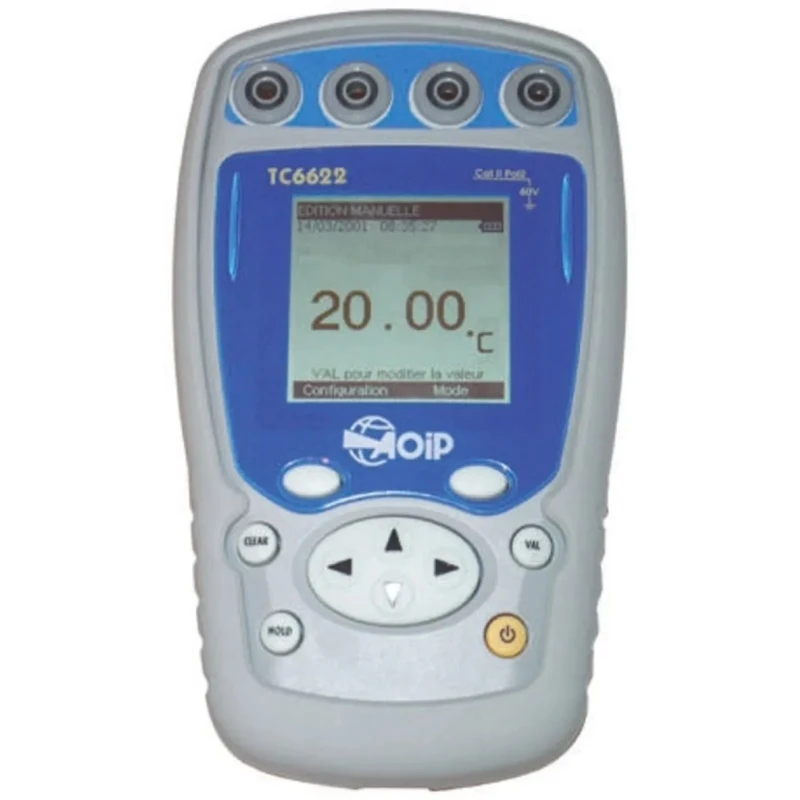 Aoip Instrumentation Temperature Calibrator RTD Calibrator with 13 Probe Types TC6622