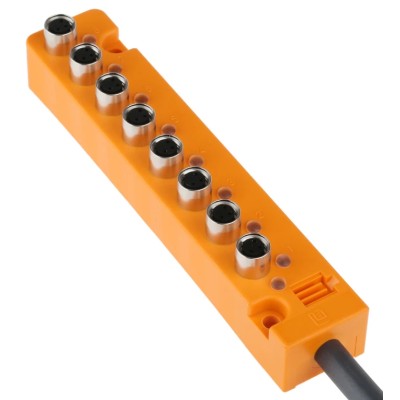 Lumberg Automation ASB Series Sensor Box 4 Port M8 Interface 10m Cable Length 60636 SB 8/LED 3-333/10 M