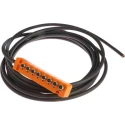 Lumberg Automation ASB Series Sensor Box, 4 Port, M8 Interface, M12 Inlet, 5 m Cable Length, IP67 60637 SB 8/LED 3-333/5 M