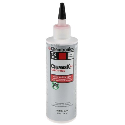 Chemtronics Lead Free Peelable Solder Mask 250 ml Bottle CLF8E