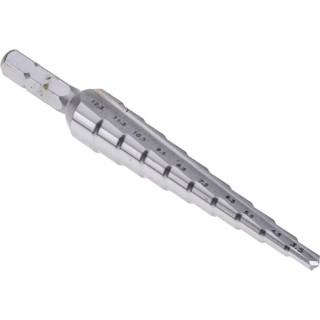 EXACT HSS 3-13 mm Drill Bit, 85 mm Overall Length, Hex Shank, 2 Pieces 05362