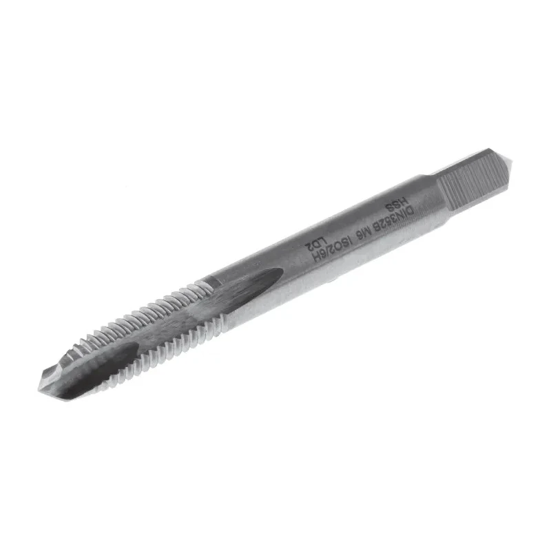 EVENTUS Threading Tap M6 Thread Metric Standard Short Machine, HSS Material, 50mm Length 20004