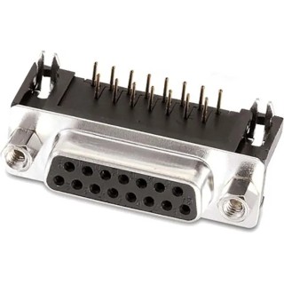 Wurth Elektronik WR 618 9 Way Angled 2.77 mm Pitch PCB D-Sub Connector, Female, 3A, 125V, Polybutylene 618009211821