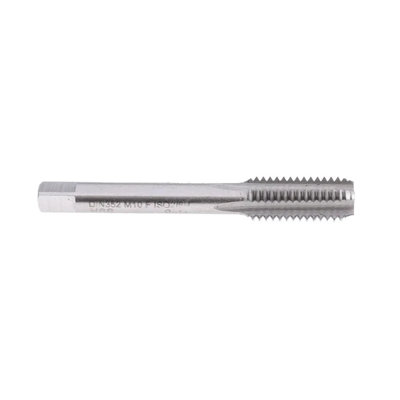EVENTUS Threading Tap Set, M10 Thread, Metric Standard, High Speed Steel, Hand Tap, 3 Pieces 10023