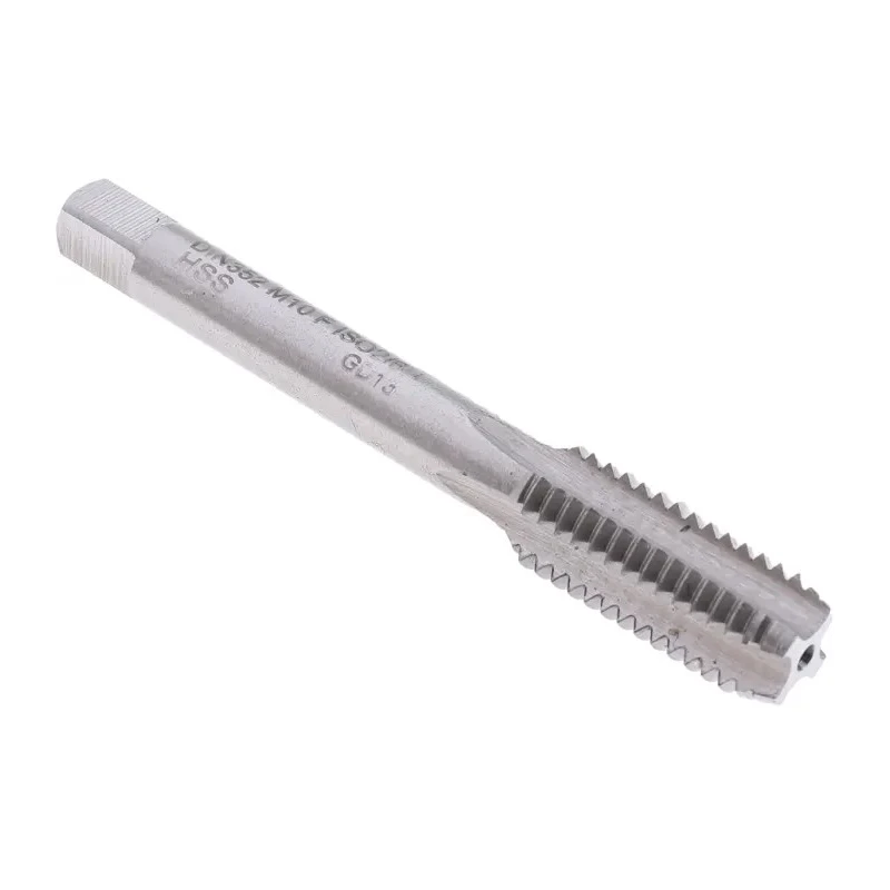 EVENTUS Threading Tap Set, M10 Thread, Metric Standard, High Speed Steel, Hand Tap, 3 Pieces 10023