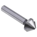 EXACT HSS Countersink Drill Bit 20.5mm Head Diameter, 63mm Length, 3 Flutes, 90° Angle, Shank Diameter 10mm, Model 05520