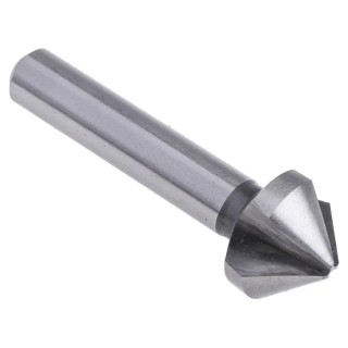EXACT HSS Countersink Drill Bit 20.5mm Head Diameter, 63mm Length, 3 Flutes, 90° Angle, Shank Diameter 10mm, Model 05520