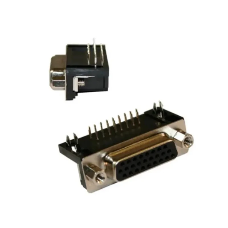 Norcomp 26 Way Right Angle 2.28 mm Pitch Panel Mount D-Sub Connector, Nickel Contact, 500V, 5A, Model 181-026-113R561