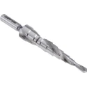 EXACT Aluminium Step Drill Bit with Spiral Flute for Sheet Metal Pipe Profile Drilling 07001