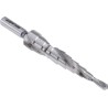 EXACT Aluminium Step Drill Bit with Spiral Flute for Sheet Metal Pipe Profile Drilling 07001