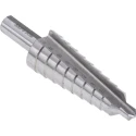 EXACT HSS Step Drill Bit 4 to 12 mm Diameter, Steigend/Steps Shank, 80 mm Length, 5 Pieces 05322