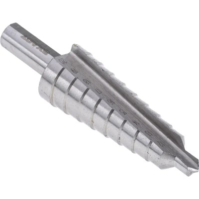 EXACT HSS Step Drill Bit 4 to 12 mm Diameter, Steigend/Steps Shank, 80 mm Length, 5 Pieces 05322