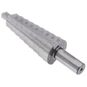 EXACT HSS Step Drill Bit 4 to 12 mm Diameter, Steigend/Steps Shank, 80 mm Length, 5 Pieces 05322