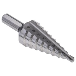 EXACT High Speed Steel Drill Bit Set 4-20 mm Diameter, Triangular Shank, 98 mm Length, 3 Pieces 05328