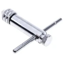 EXACT Short Ratchet Tap Wrench Steel Adjustable M3 to M12 Thread Size M5 to M12 Plated Finish 05042
