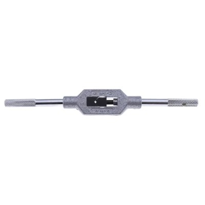 EXACT Adjustable Zinc Cast Plated Tap Wrench with Ratcheting Handle, Thread Size M3 to M12, Model 04973