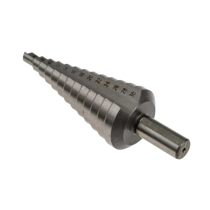 EXACT 3-Piece Step Drill Bit Set for Metal, 4 mm Min Size, 30 mm Max Size, HSS 05332