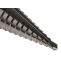 EXACT 3-Piece Step Drill Bit Set for Metal, 4 mm Min Size, 30 mm Max Size, HSS 05332
