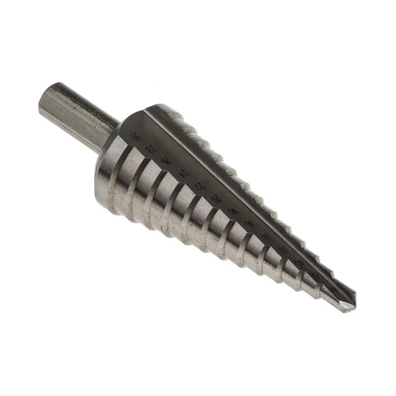 EXACT 3-Piece Step Drill Bit Set for Metal, 4 mm Min Size, 30 mm Max Size, HSS 05332