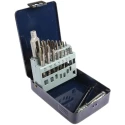 EVENTUS Machine Tap Set, M12 Thread, Metric Standard, Short Machine, HSS Material, DIN 352, 16 Pieces 20331