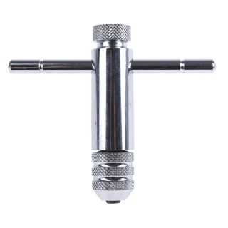 EXACT Short Ratchet Tap Wrench Steel Adjustable Handle M3 to M12 Thread Size 05041