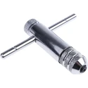EXACT Short Ratchet Tap Wrench Steel Adjustable Handle M3 to M12 Thread Size 05041