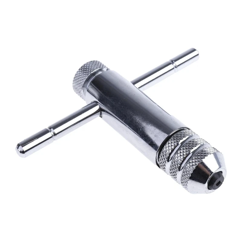 EXACT Short Ratchet Tap Wrench Steel Adjustable Handle M3 to M12 Thread Size 05041