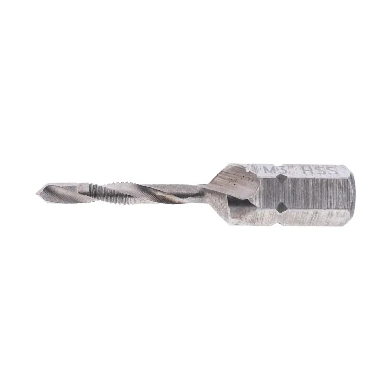 EXACT Combination Metric Threading Tap M3, Single-Cut, HSS, 36mm Length, 0.5mm Pitch 05901