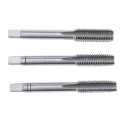 EVENTUS Tap Set M10 Thread Hand Tap HSS Material 3 Pieces 70mm Length 24mm Shank Length 7mm Shank Diameter 10024