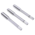 EVENTUS Tap Set M10 Thread Hand Tap HSS Material 3 Pieces 70mm Length 24mm Shank Length 7mm Shank Diameter 10024