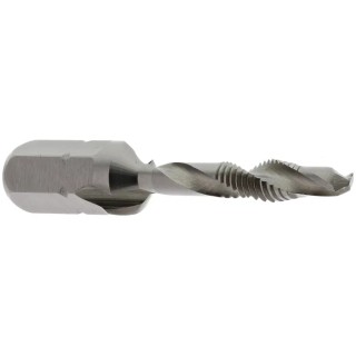 EXACT Threading Tap Metric Standard M4 Thread, HSS, 39mm Overall Length, DIN 3126 05902