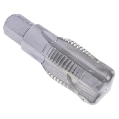 EXACT Threading Tap, M16 Thread Size, Metric Fine Standard, Straight Flute, HSS Material, Tin and Titanium Aluminium 05972