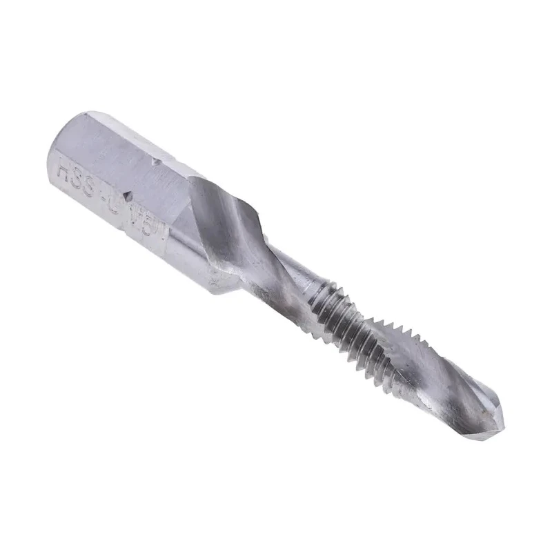 EXACT Threading Tap, M5 Thread, Metric Standard, HSS Material, DIN 3126, Right Hand, 41mm Length 05903