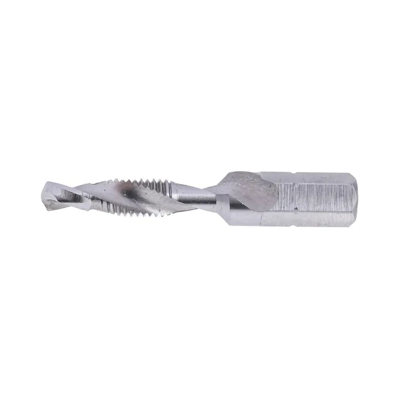 EXACT Threading Tap, M5 Thread, Metric Standard, HSS Material, DIN 3126, Right Hand, 41mm Length 05903
