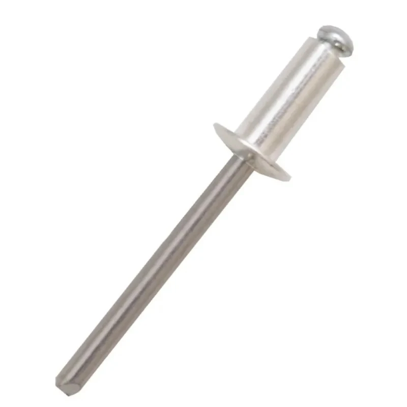 RS PRO Aluminium Dome Head Blind Rivet 4.8 mm Diameter, 14 mm Length, Grip 7.5-9.5 mm, Model 206-5351