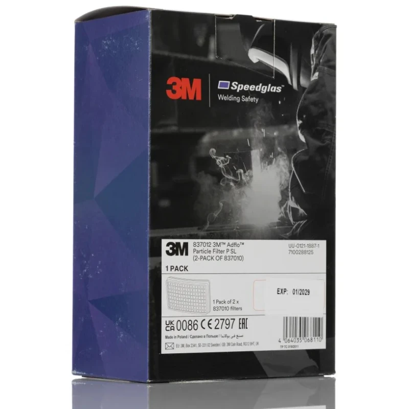 3M Natural Lens Filter for Use with 3M Adflo Powered Air Respirator 7100288125