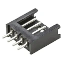 TE Connectivity AMPMODU MOD II Series Straight Through Hole Shrouded PCB Header 4 Contacts 2.54mm Pitch 280371-1