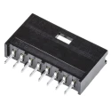 TE Connectivity AMPMODU MOD II Series Straight Through Hole Shrouded PCB Header 8 Contact 2.54 mm Pitch 1 Row 280373-1