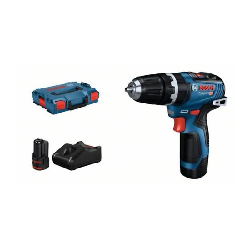 Bosch Brushless Cordless Drill Driver GSB Autolock 12V 3Ah Battery Capacity 10mm Chuck Size 06019J9070