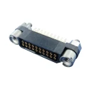 Amphenol Socapex MHDAS Series Straight PCB Socket, 8-Contact, 2 Row, 1.27 mm Pitch, Solder Termination MHDAS2F008YDE50
