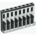 TE Connectivity AMPMODU MOD IV Female Connector Housing 2.54 mm Pitch 16 Way 2 Row Straight 926476-8
