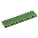 TE Connectivity AMPMODU HV100 Series Straight Through Hole PCB Socket 12-Contact 1 Row 2.54 mm Pitch Solder HV100