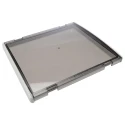 Fluke Grey Polycarbonate IP65 Inspection Window for Use with 26 Module Enclosure L 43 II WINDOW