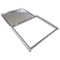 Fluke Grey Polycarbonate IP65 Inspection Window for Use with 26 Module Enclosure L 43 II WINDOW