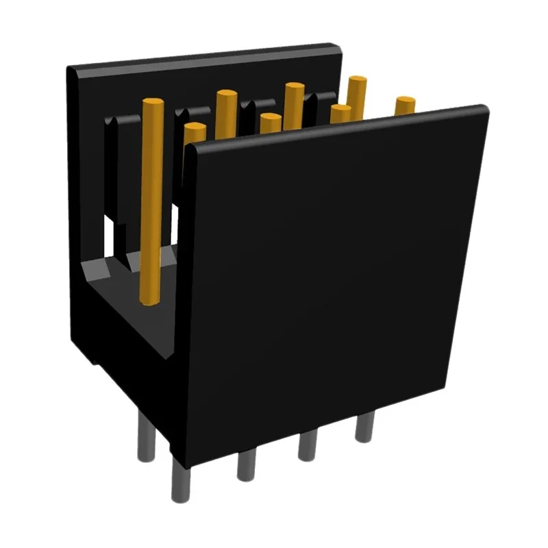 TE Connectivity AMPMODU MOD II Series Straight Through Hole PCB Header, 8 Contacts, 2.54 mm Pitch, 2 Row, Shrouded 826469-4