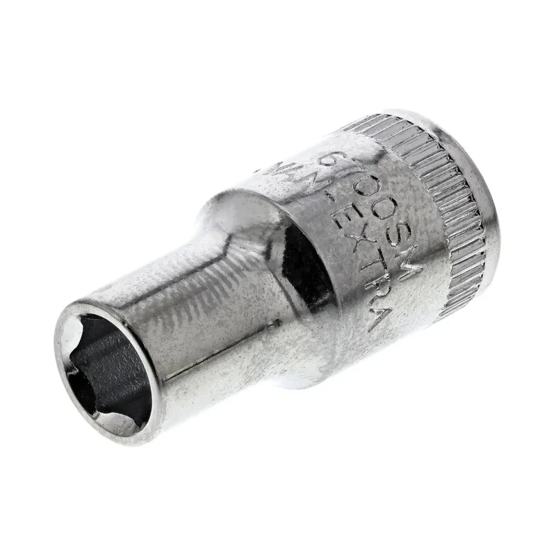 Bahco 1/4 in Drive 5.5 mm 6 Point Square Socket 24.7 mm Overall Length 6700SM-5.5