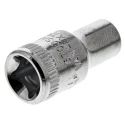Bahco 1/4 in Drive 5.5 mm 6 Point Square Socket 24.7 mm Overall Length 6700SM-5.5