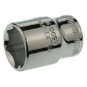 Bahco 1/4 in Drive 13 mm 6 Point Square Socket, Polished Alloy Steel, 24.7mm Overall Length 6700SM-13