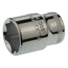 Bahco 1/4 in Drive 13 mm 6 Point Square Socket, Polished Alloy Steel, 24.7mm Overall Length 6700SM-13
