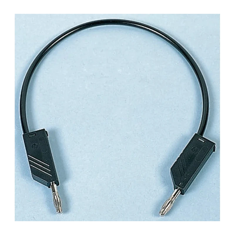 Hirschmann Test & Measurement Connector Test Lead 16A, 60V dc, Yellow, 500mm Lead Length 934091103